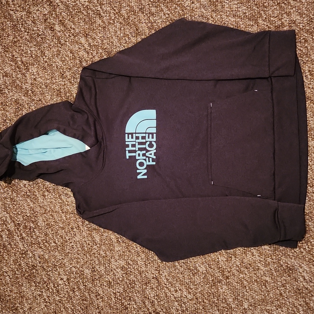 The North Face Black and Blue Hoodie